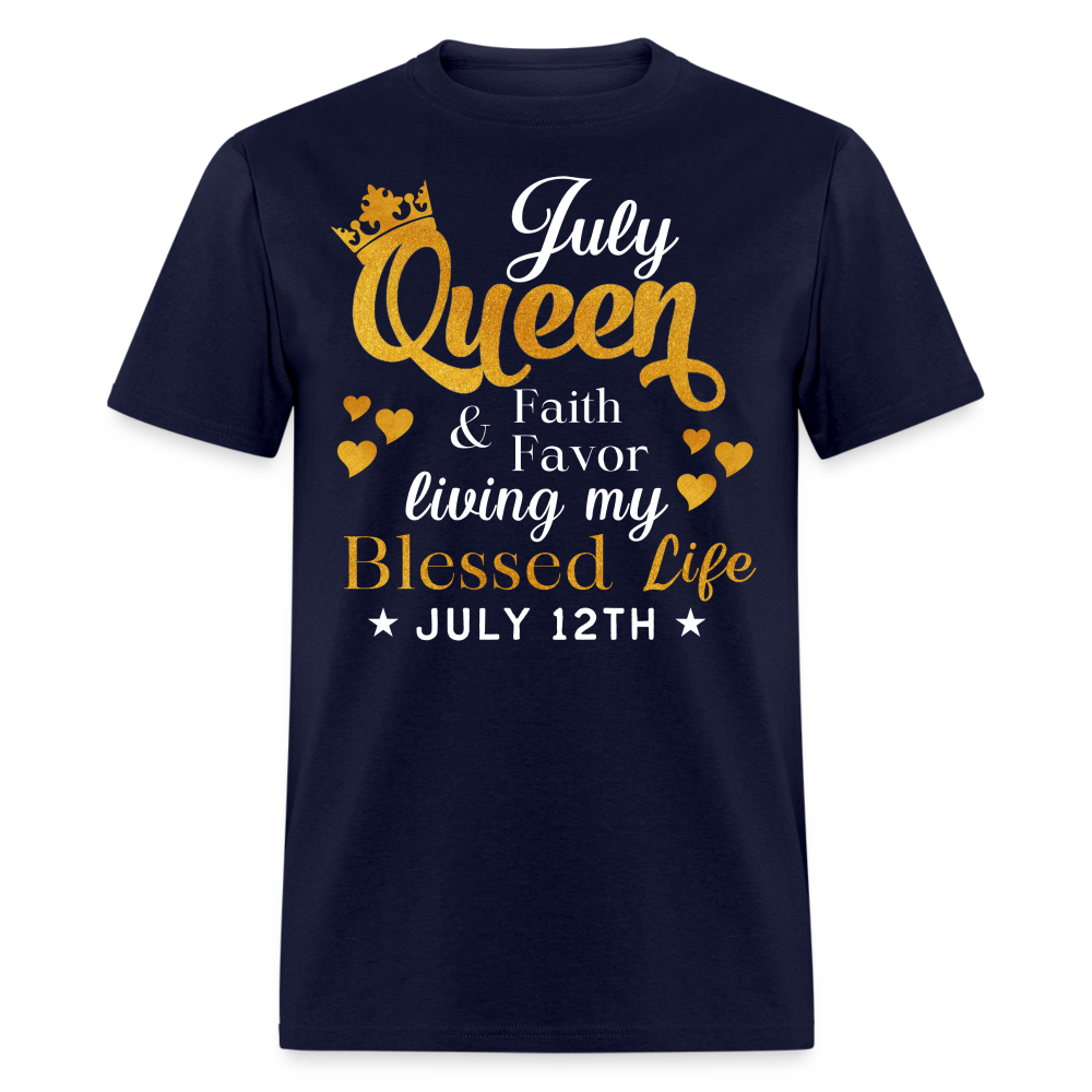 12TH JULY QUEEN FAITH AND FAVOR UNISEX SHIRT